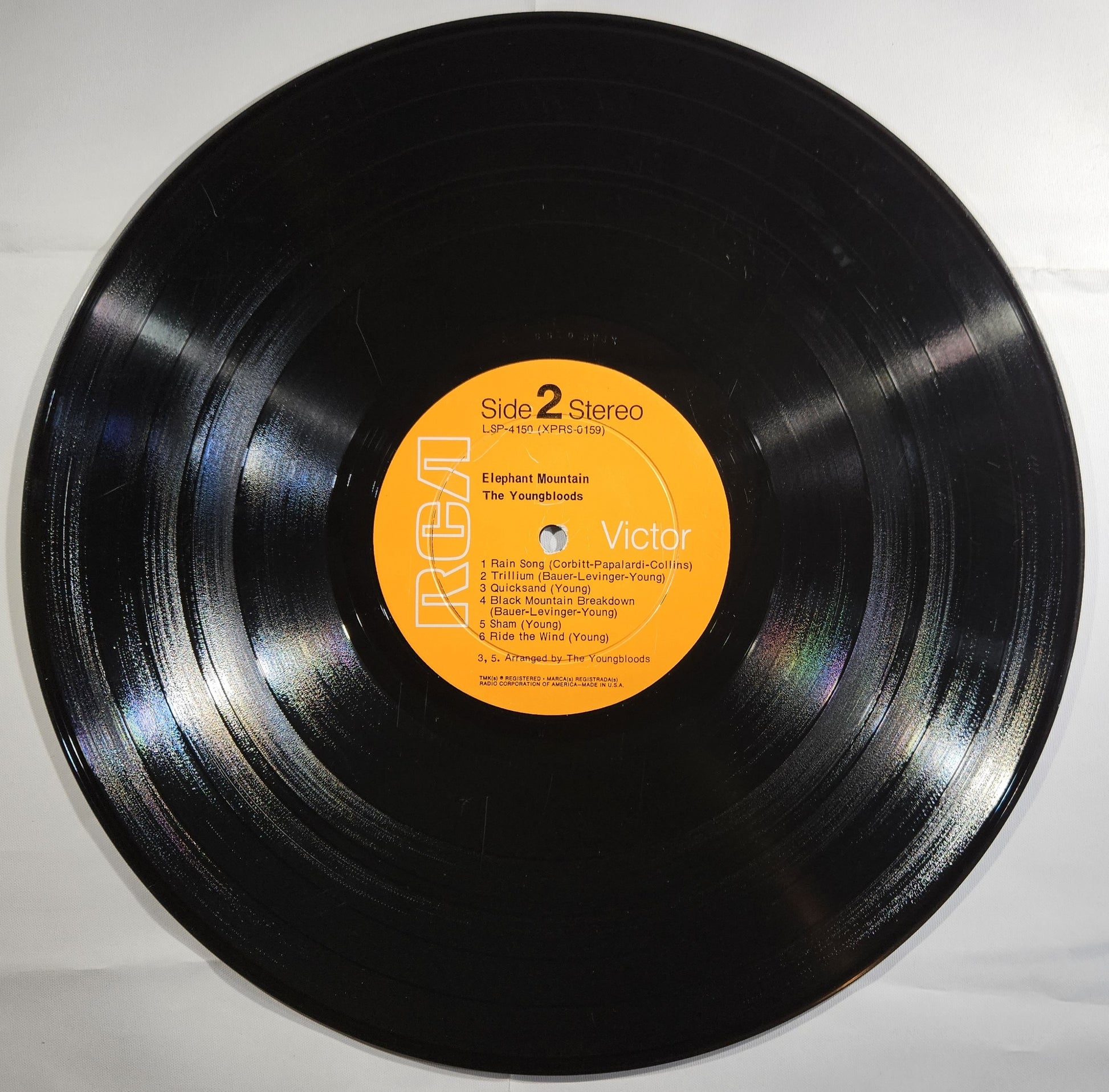 The Youngbloods - Elephant Mountain [1969 Used Vinyl Record LP]