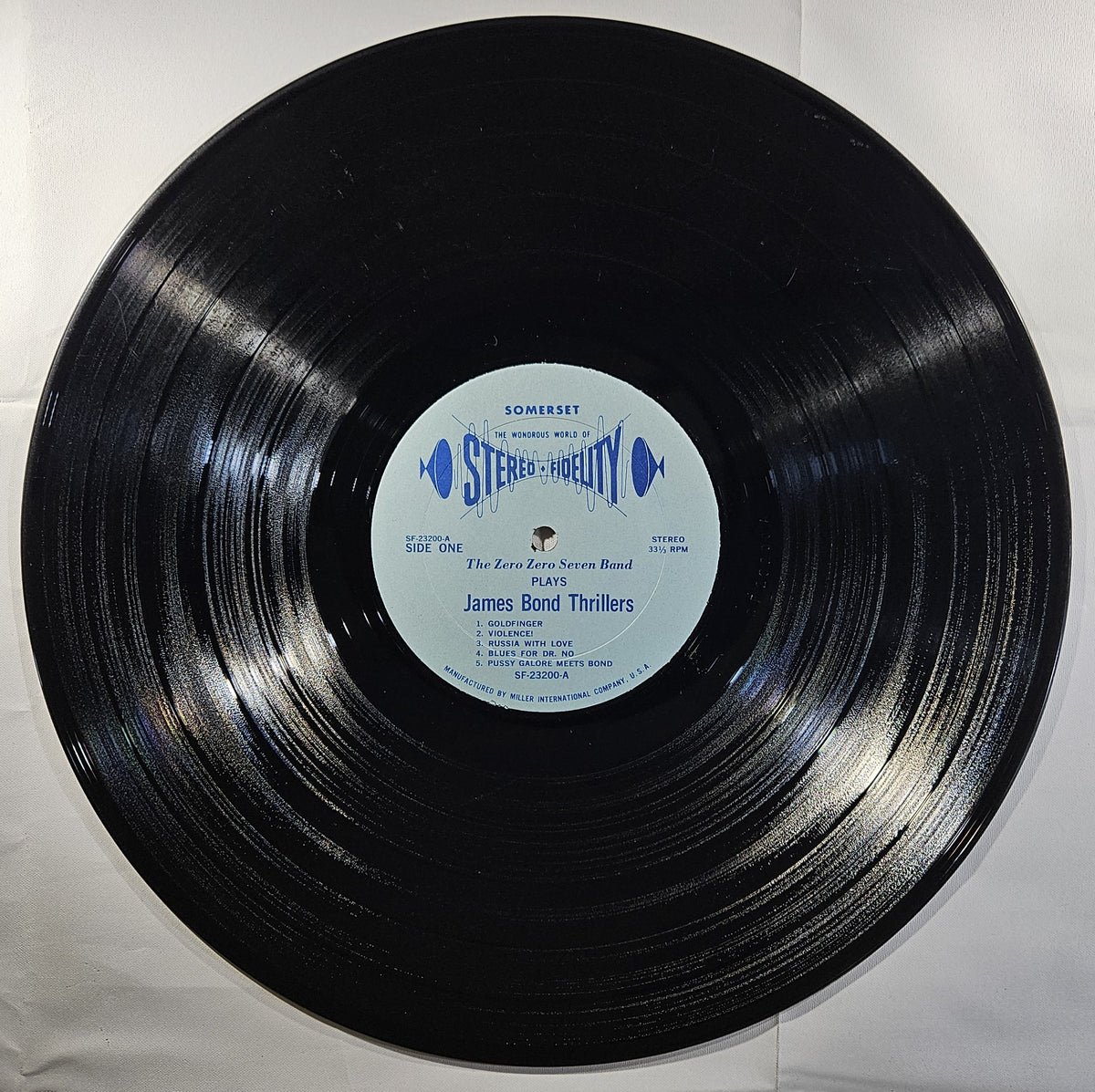 The Zero Zero Seven Band - James Bond Thrillers!!! [1965 Used Vinyl Record LP]