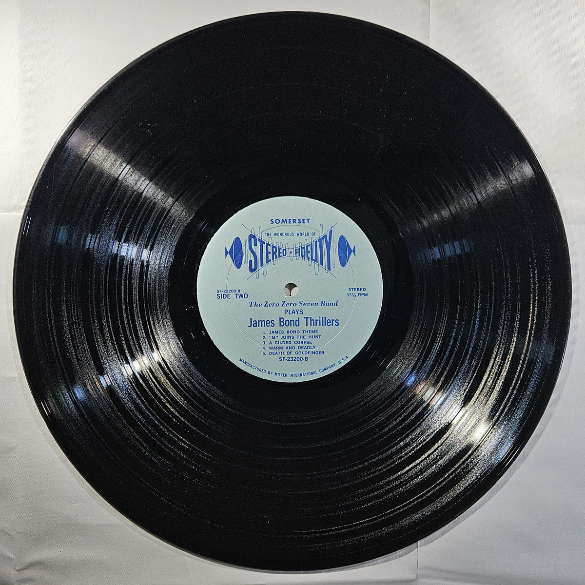 The Zero Zero Seven Band - James Bond Thrillers!!! [1965 Used Vinyl Record LP]