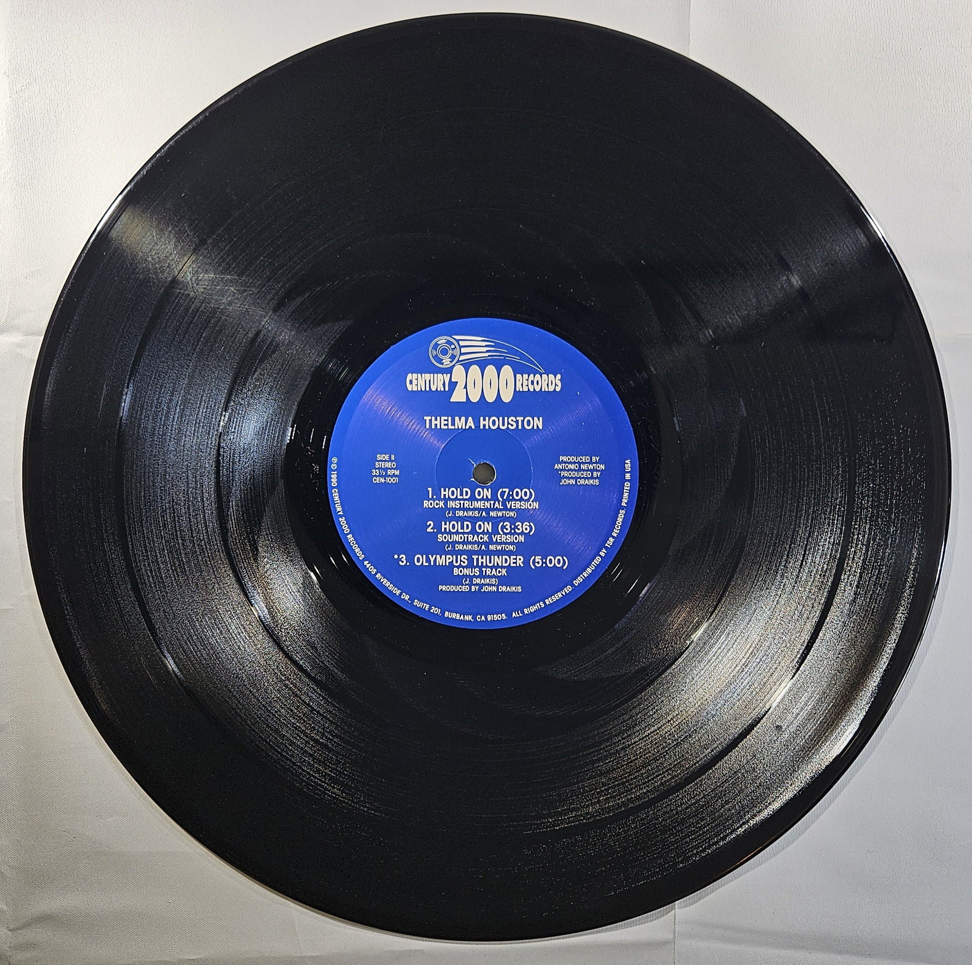 Thelma Houston - Hold On [1990 Used Vinyl Record 12" Single]