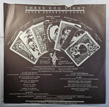 Three Dog Night - Seven Separate Fools [1972 Terre Haute] [Used Vinyl Record LP]