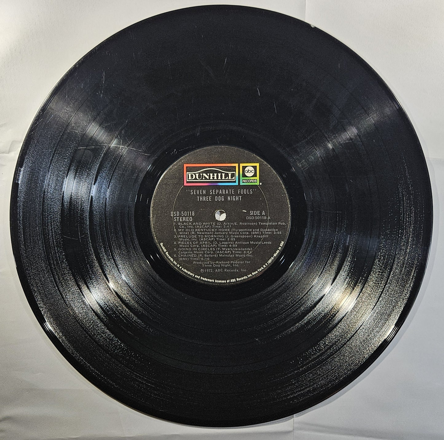 Three Dog Night - Seven Separate Fools [1972 Terre Haute] [Used Vinyl Record LP]