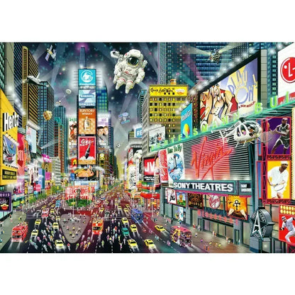 Times Square 1000 Piece Jigsaw Puzzle Peter Pauper