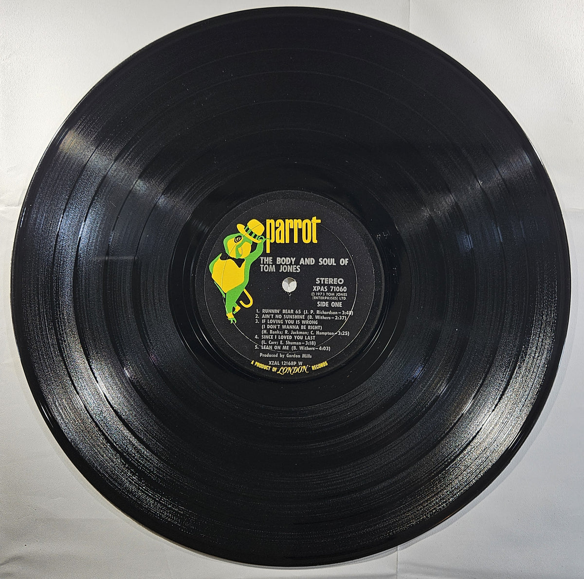 Tom Jones - The Body and Soul of Tom Jones [1973 Waddell Pressing] [Used Vinyl Record LP]