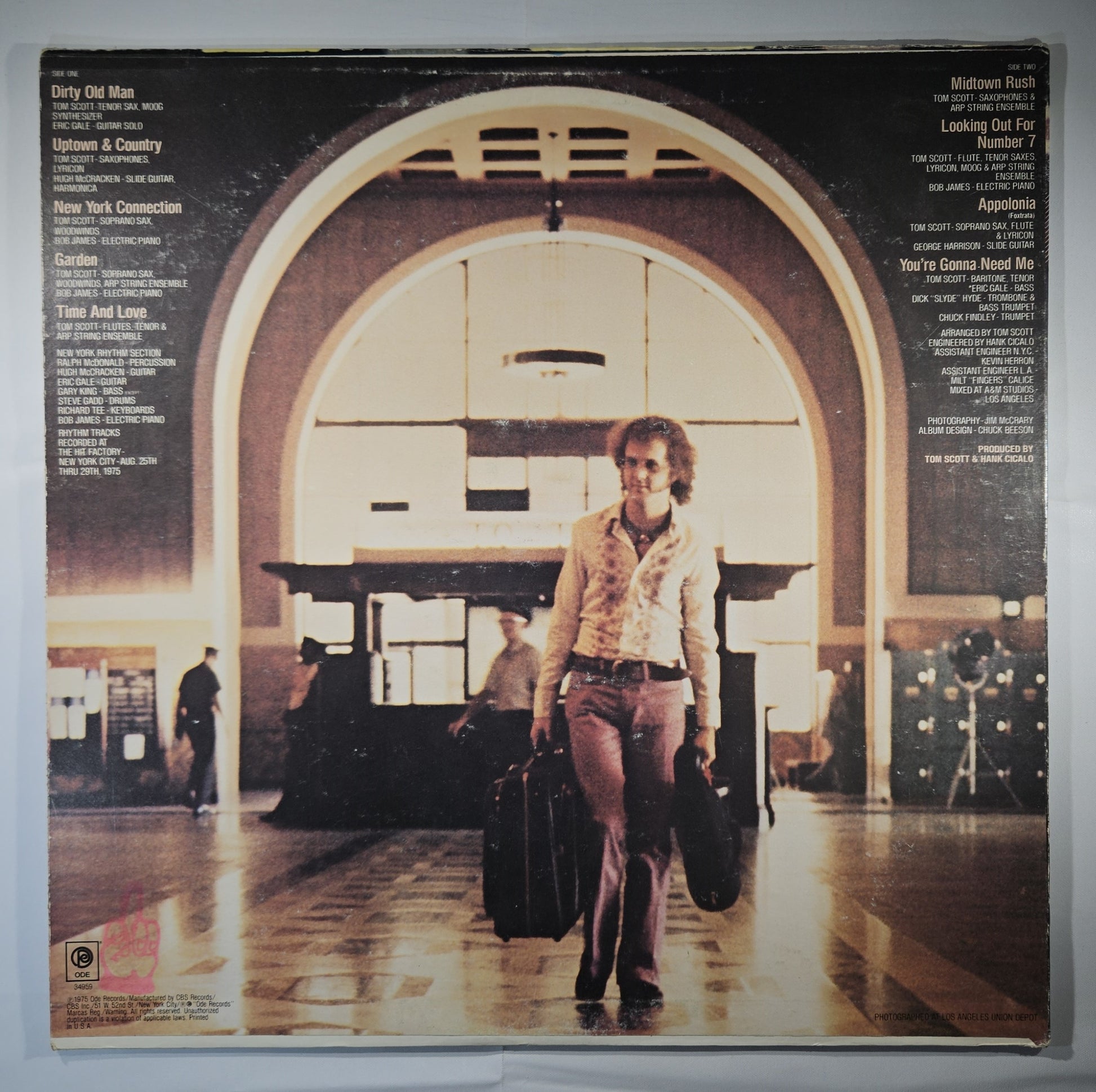Tom Scott - New York Connection [Reissue] [Used Vinyl Record LP] [B]
