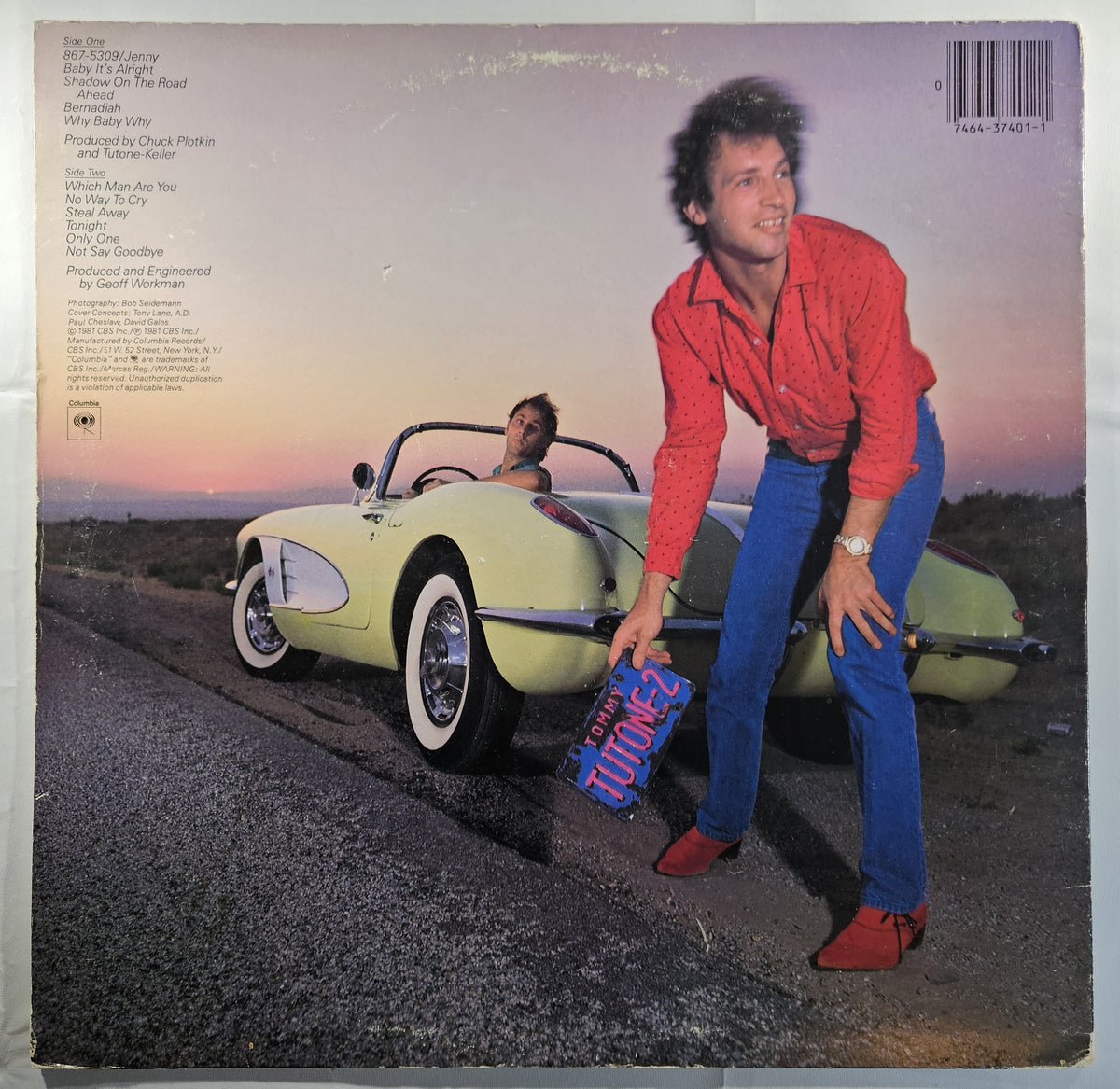Tommy Tutone - Tommy Tutone-2 [1981 Santa Maria] [Used Vinyl Record LP]