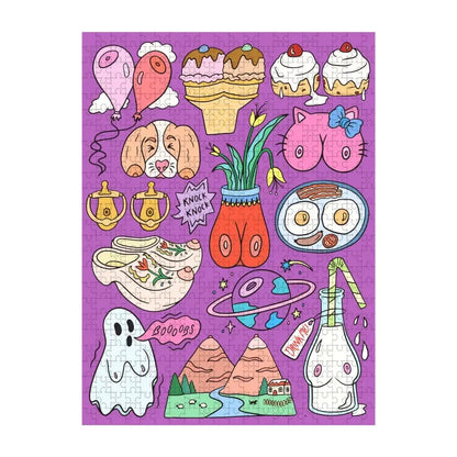 Tons of Titties 500 Piece Jigsaw Puzzle Fun Club