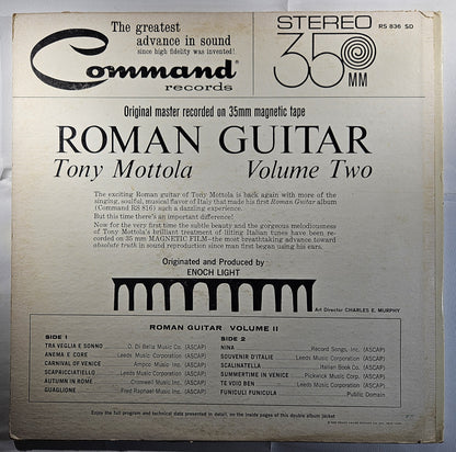 Tony Mottola and His Orchestra - Roman Guitar Volume Two [1962 Used Vinyl LP]