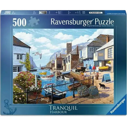 Tranquil Harbour 500 Piece Jigsaw Puzzle Ravensburger