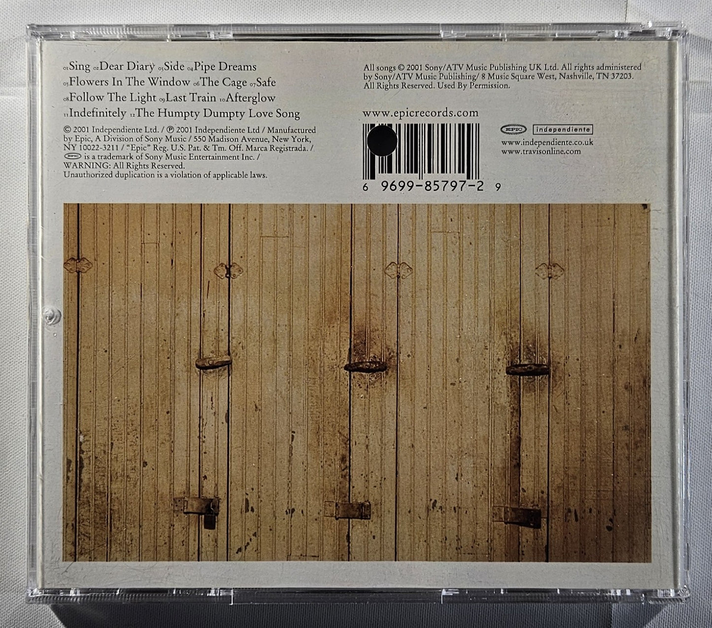 Travis - The Invisible Band [2001 Used CD]