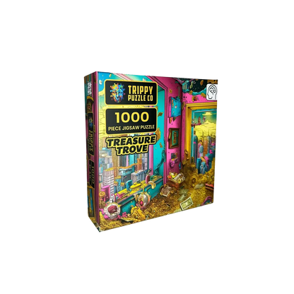 Treasure Trove 1000 Piece Jigsaw Puzzle Trippy