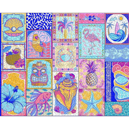 Tropical Vibes 1000 Piece Jigsaw Puzzle Springbok