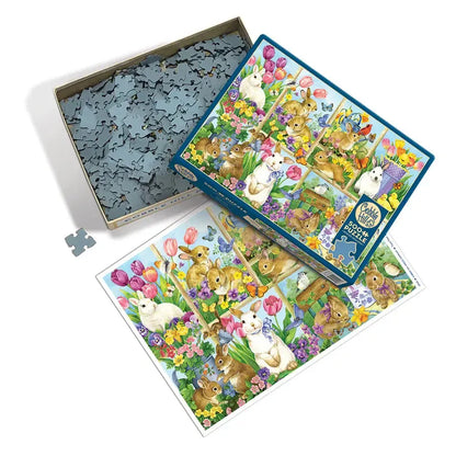 Tulip Time 500 Piece Jigsaw Puzzle Cobble Hill