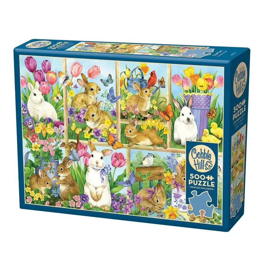 Tulip Time 500 Piece Jigsaw Puzzle Cobble Hill