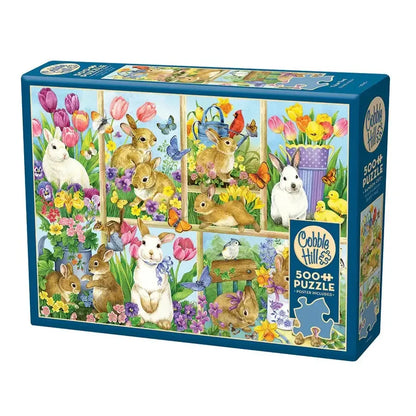 Tulip Time 500 Piece Jigsaw Puzzle Cobble Hill