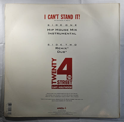 Twenty 4th Street Feat. Capt. Hollywood - I Can't Stand It! [1991 Used Vinyl Record 12" Single] [B]