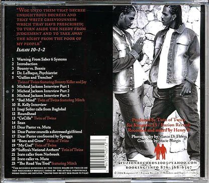 Twins of Twins - Stir It Up Volume 5: Crucifiction of the Ghetto [2004 New CD]