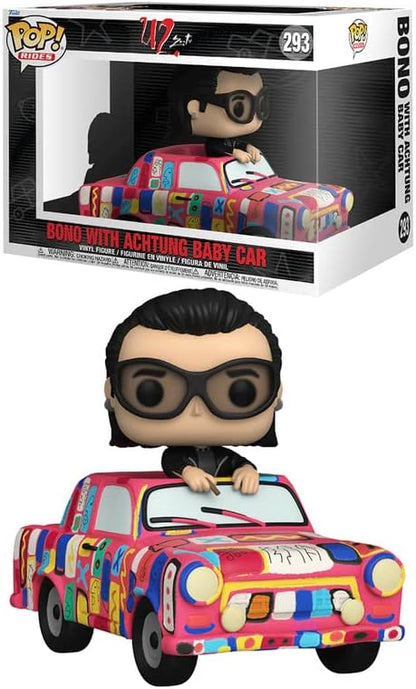 Funko Pop Rides - U2 Bono with Achtung Baby Car #293