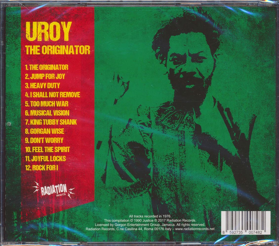 U Roy - The Originator [2018 Compilation Reissue] [New CD]