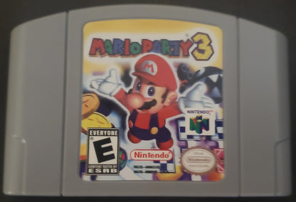 Mario Party 3 N64 Nintendo 64 Video Game Cartridge 2001