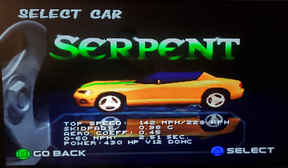 Cruis'n World N64 Nintendo 64 Video Game Cartridge 1998