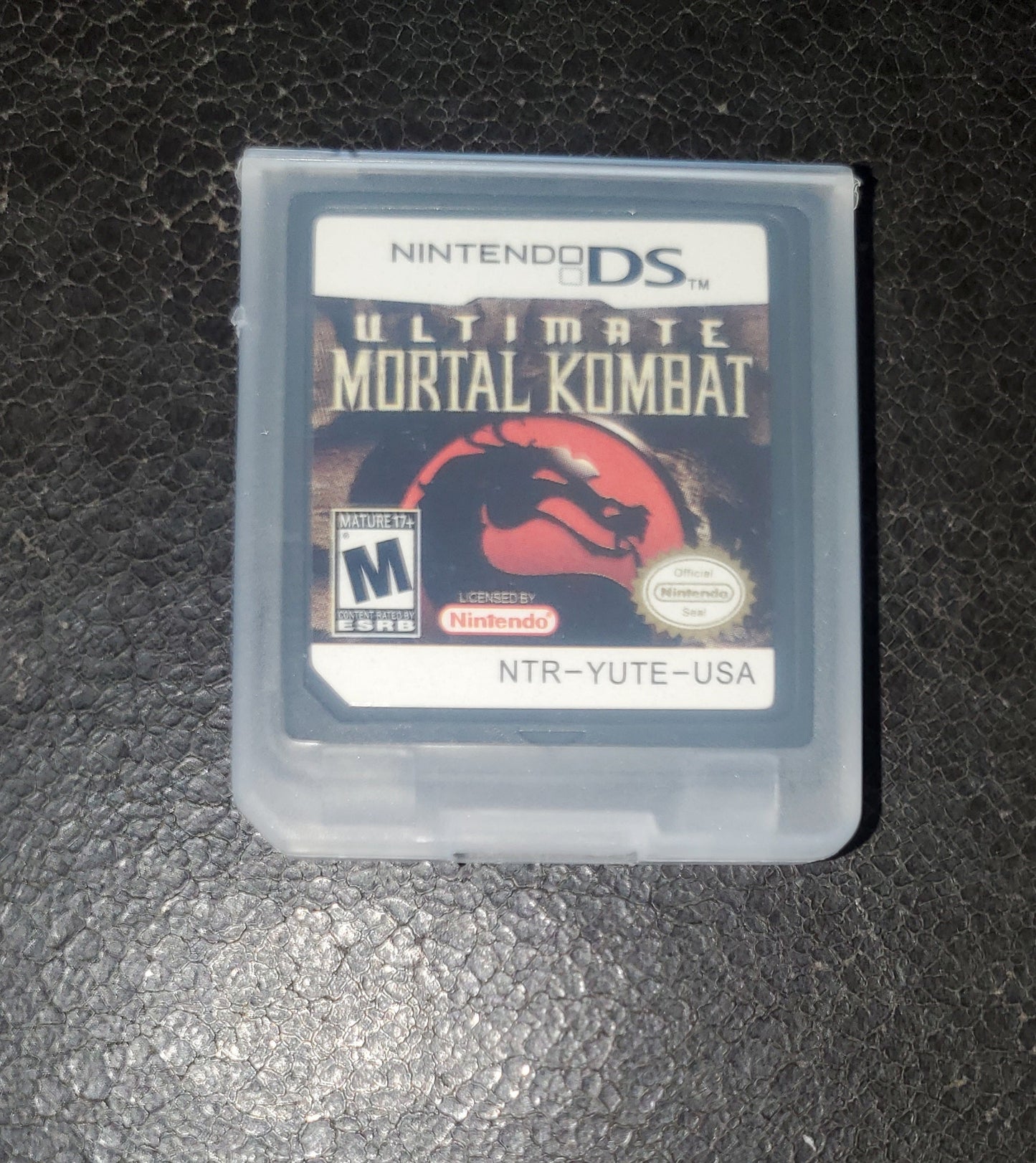 Ultimate Mortal Kombat NDS Video Game Cartridge Nintendo DS 2007