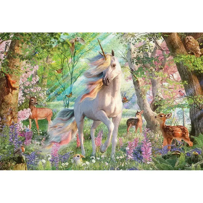 Unicorn in the Woods 500 Piece Jigsaw Puzzle Cobble Hill