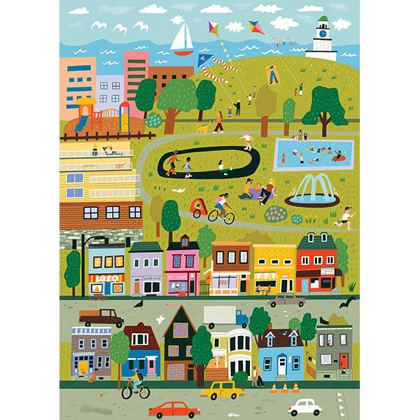 Urban Stroll 1000 Piece Jigsaw Puzzle Holiyay