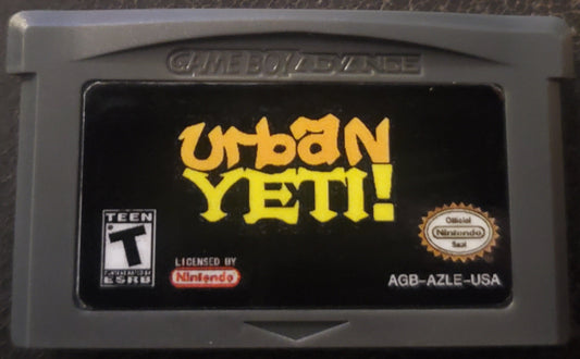 Urban Yeti GBA Video Game Cartridge Game Boy Advance 2002