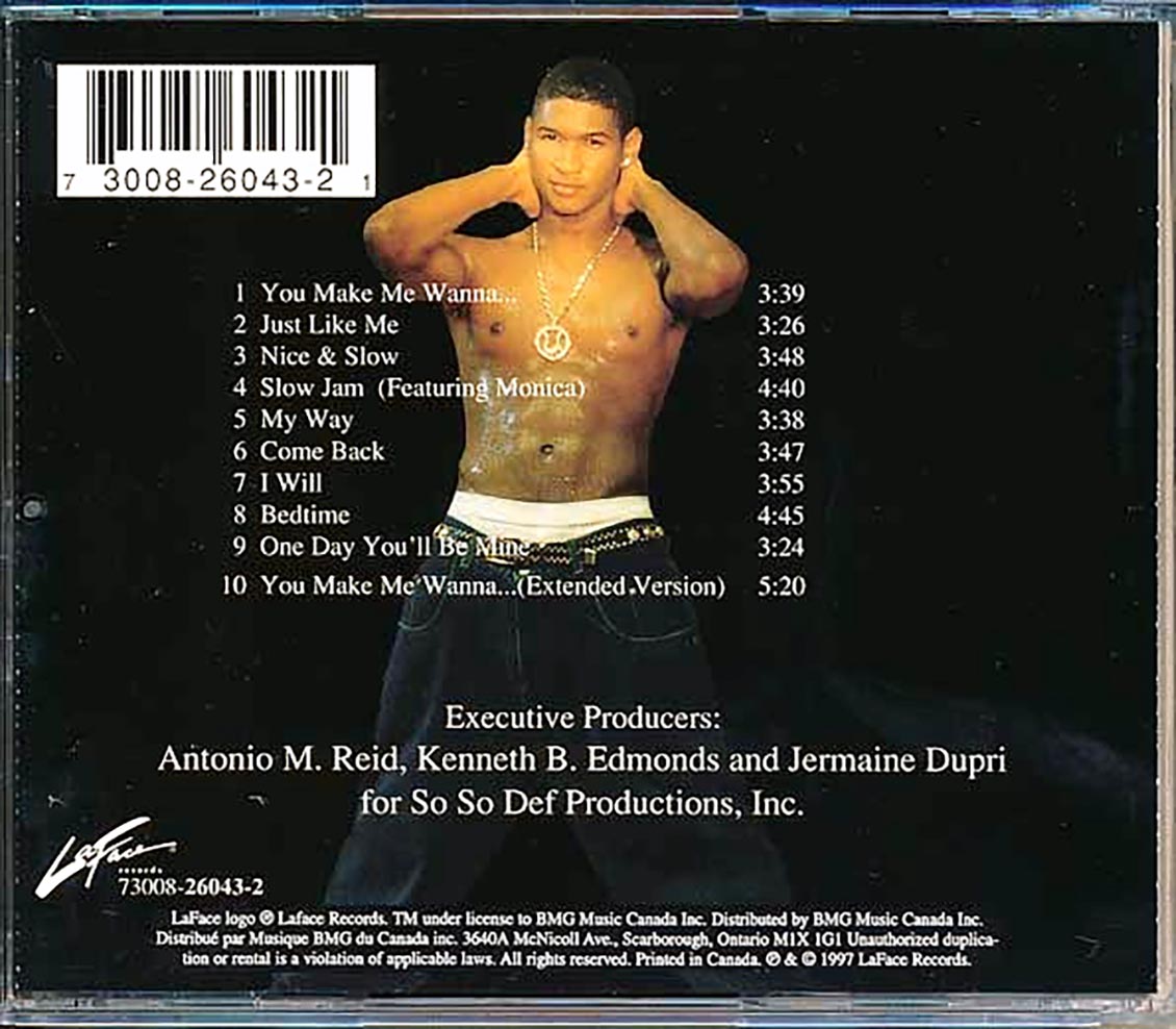 Usher - My Way [1997 New CD]