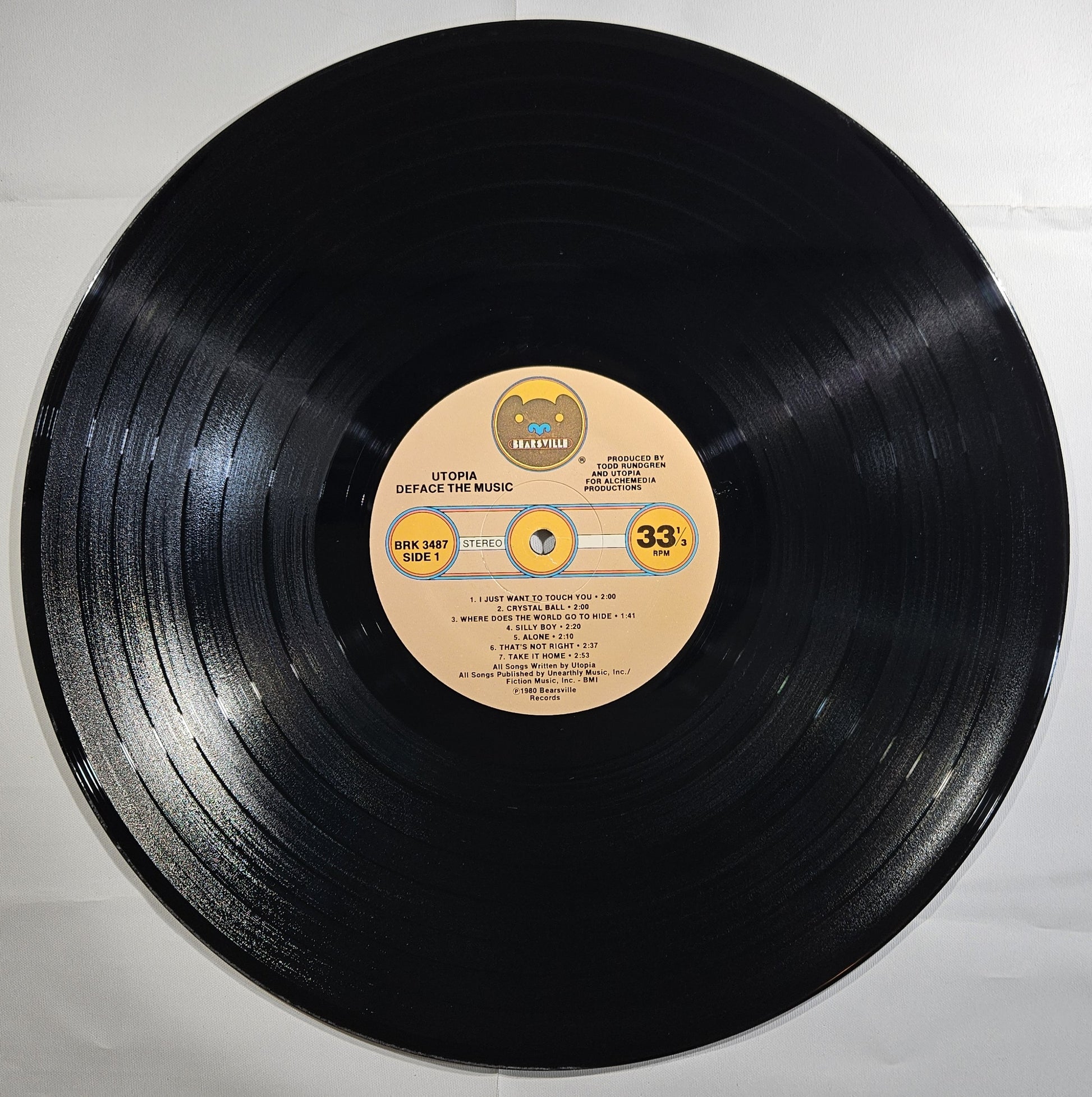 Utopia - Deface the Music [1980 Monarch Pressing] [Used Vinyl Record LP]