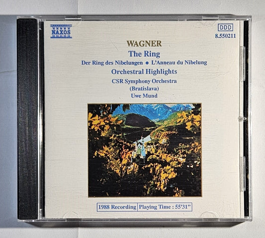 Uwe Mund - Wagner: The Ring (Orchestral Highlights) [1989 Used CD]