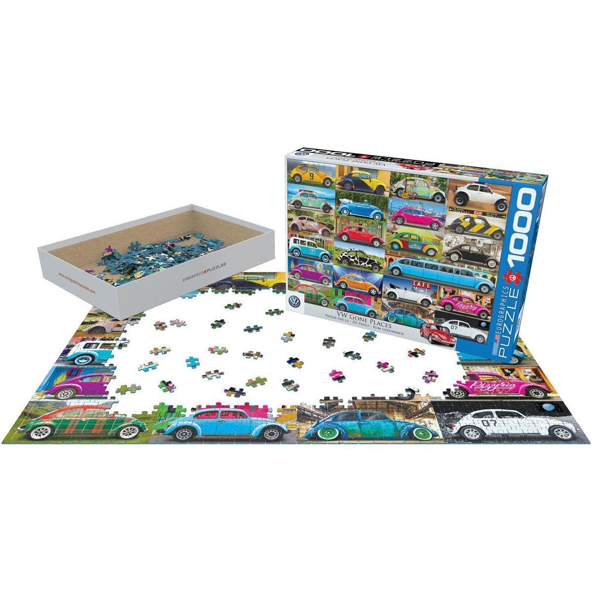 VW Gone Places 1000 Piece Jigsaw Puzzle Eurographics