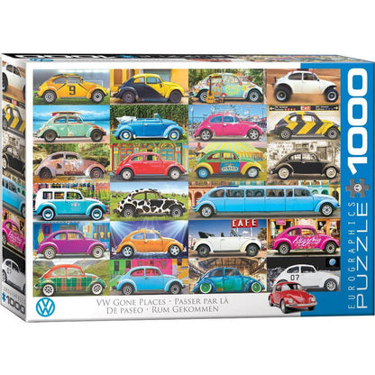 VW Gone Places 1000 Piece Jigsaw Puzzle Eurographics