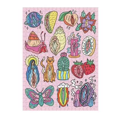 Vagina 500 Piece Jigsaw Puzzle Fun Club