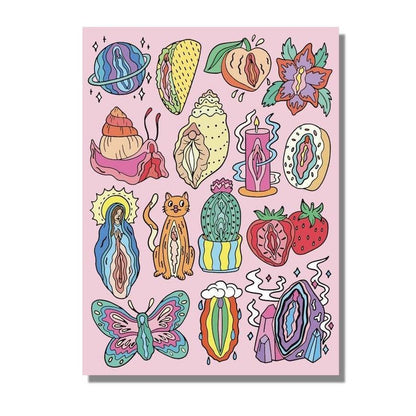 Vagina 500 Piece Jigsaw Puzzle Fun Club