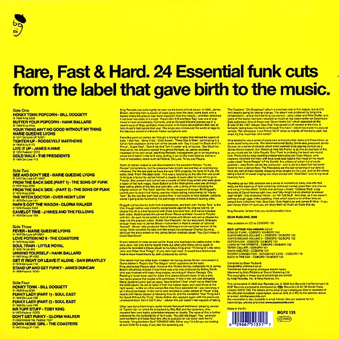 Various - ...King Funk [2000 Compilation] [New Double Vinyl Record LP]