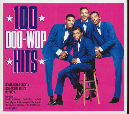 Various - 100 Doo-Wop Hits [2017 Compilation] [New 4 CD]