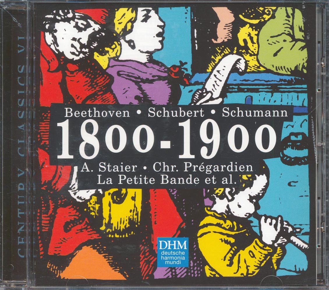 Various - 1800-1900 A. Staier, Chr. Pregardien, La Petite Bande Et Al. [New CD]