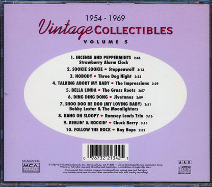 Various - 1954-1969 Vintage Collectibles Volume 5 [1994 Compilation] [New CD]