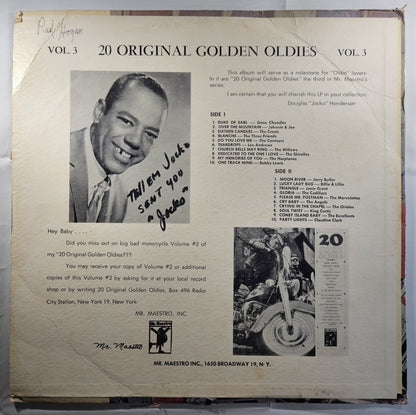 Various - 20 Original Golden Oldies Volume 3 [Used Vinyl Record LP]