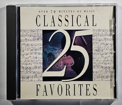 Various - 25 Classical Favorites [1996 Compilation] [Used CD]
