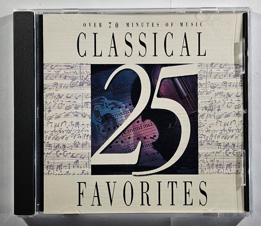 Various - 25 Classical Favorites [1996 Compilation] [Used CD]