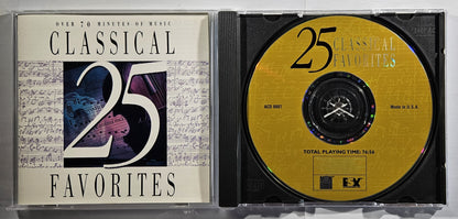 Various - 25 Classical Favorites [1996 Compilation] [Used CD]