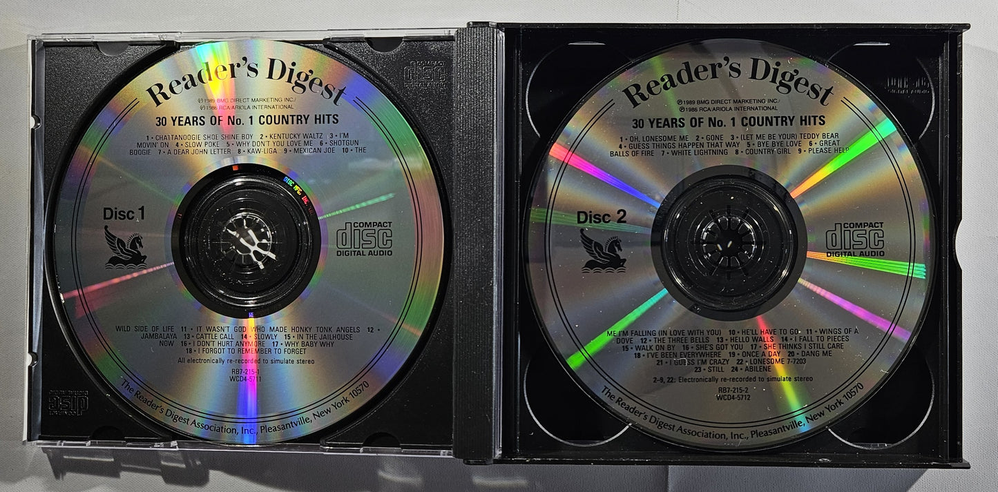 Various - 30 Years of No. 1 Country Hits [1990 Compilation] [Used 4x CD]