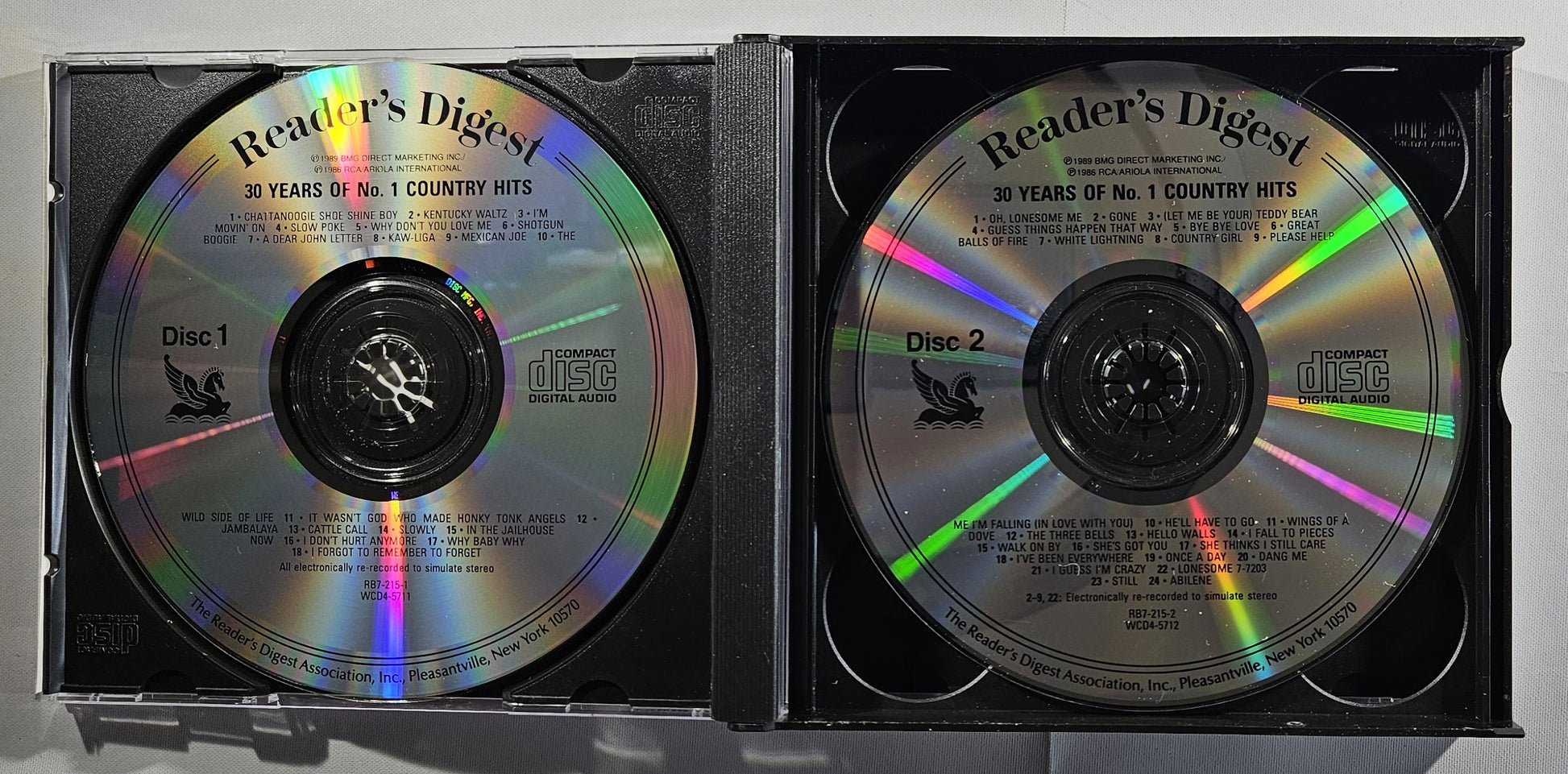 Various - 30 Years of No. 1 Country Hits [1990 Compilation] [Used 4x CD]