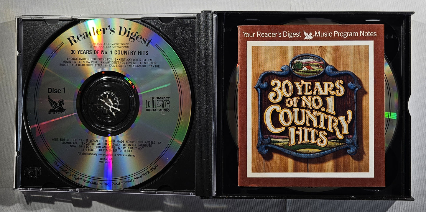 Various - 30 Years of No. 1 Country Hits [1990 Compilation] [Used 4x CD]