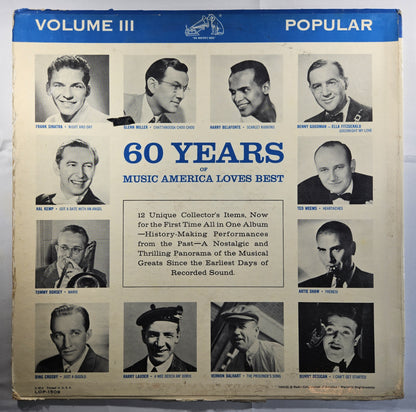 Various - 60 Years of Music America Loves Best -- Popular -- Volume III [Used Vinyl Record LP]