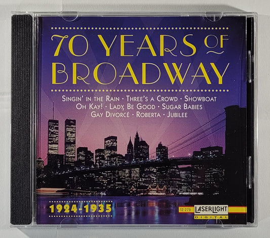 Various - 70 Years of Broadway Vol. 1 1924-1935 [1993 Compilation] [Used CD]