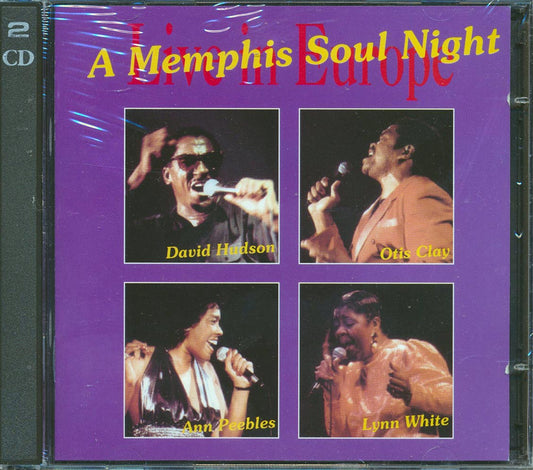 Various - A Memphis Soul Night: Live in Europe [1994 Reissue] [New Double CD]